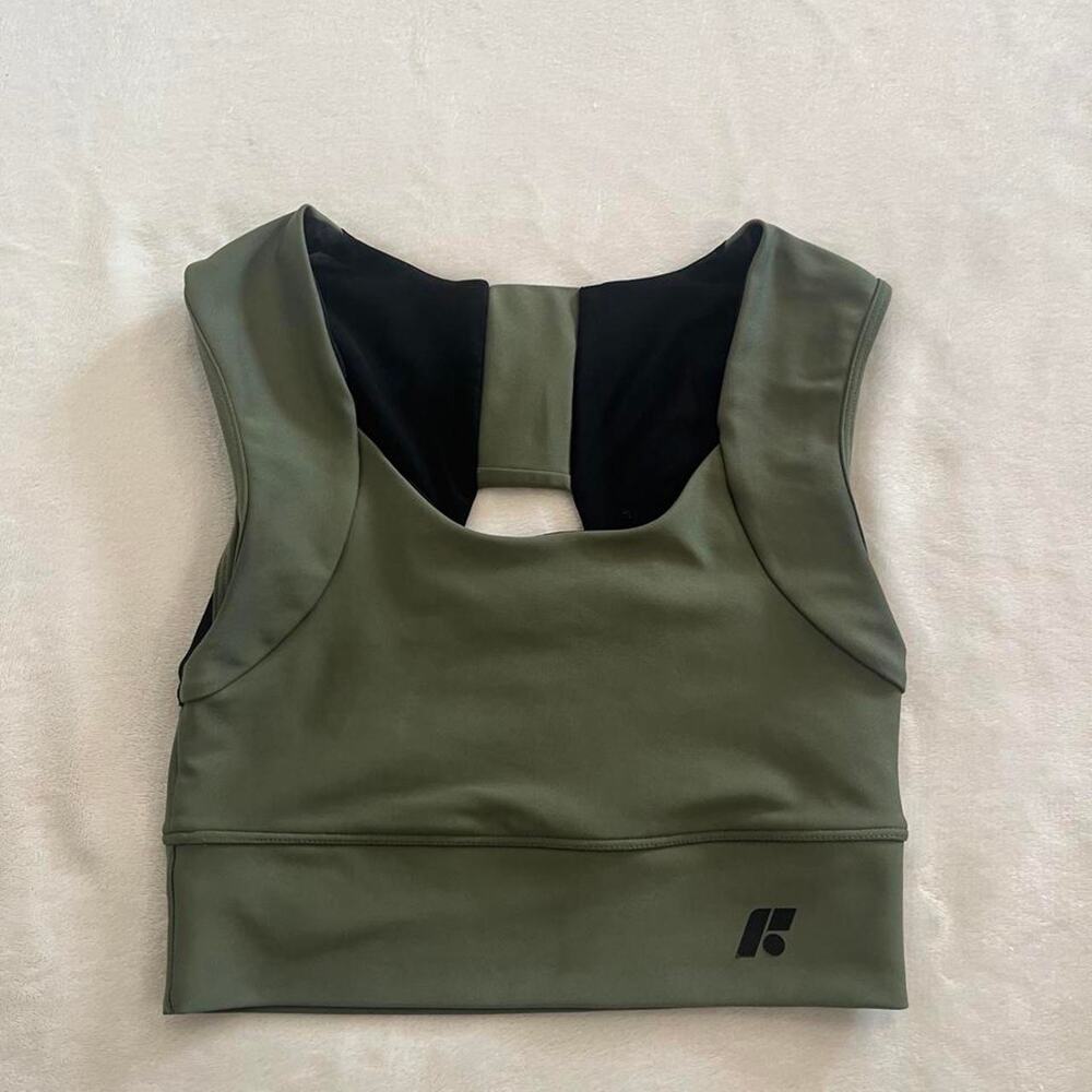 Forme Revive Bra Olive Green Medium